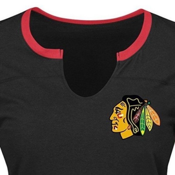 NHL Chicago Blackhawks NHL Plus 3/4 Sleeve - Picture 2 of 3